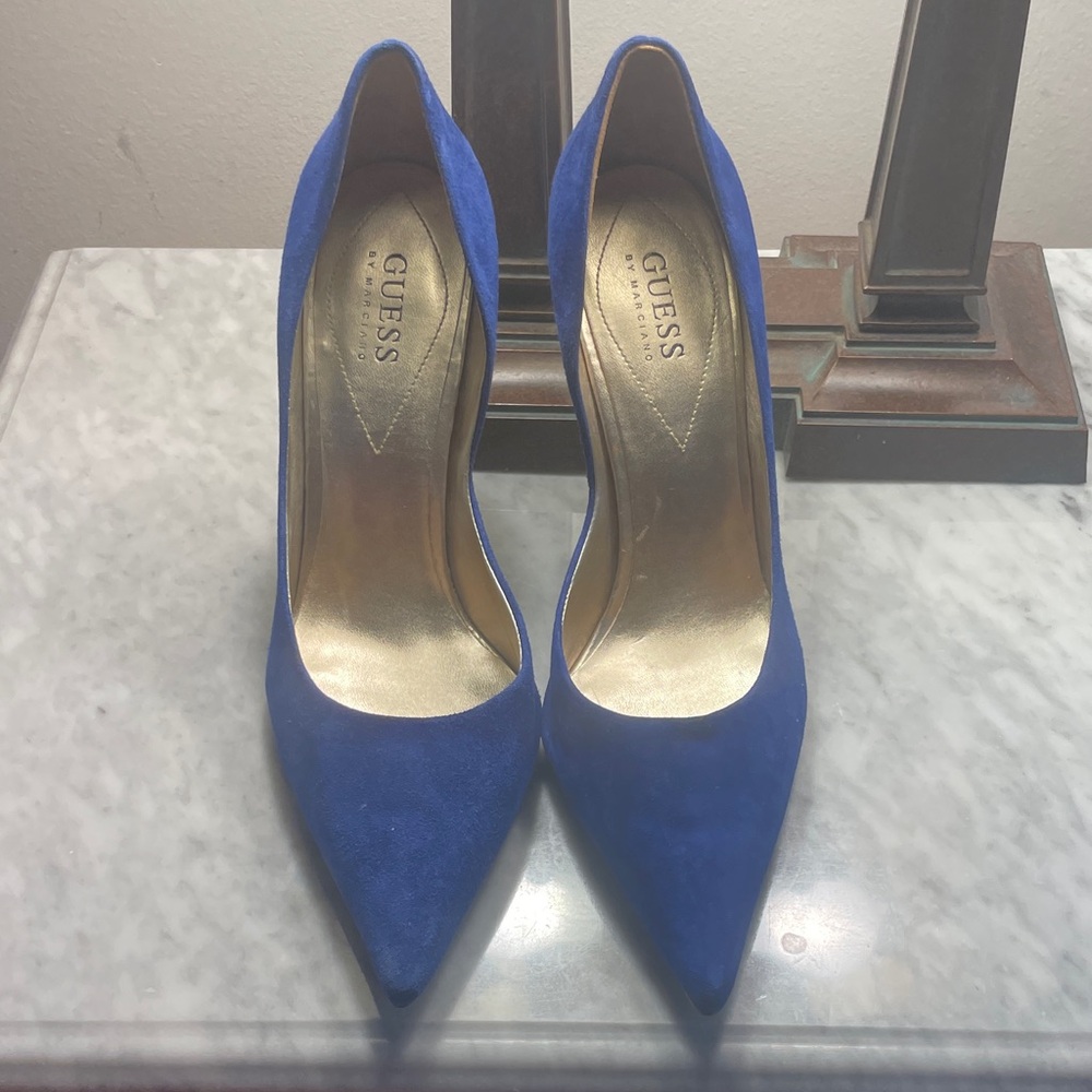 GUESS Royal Blue Heels